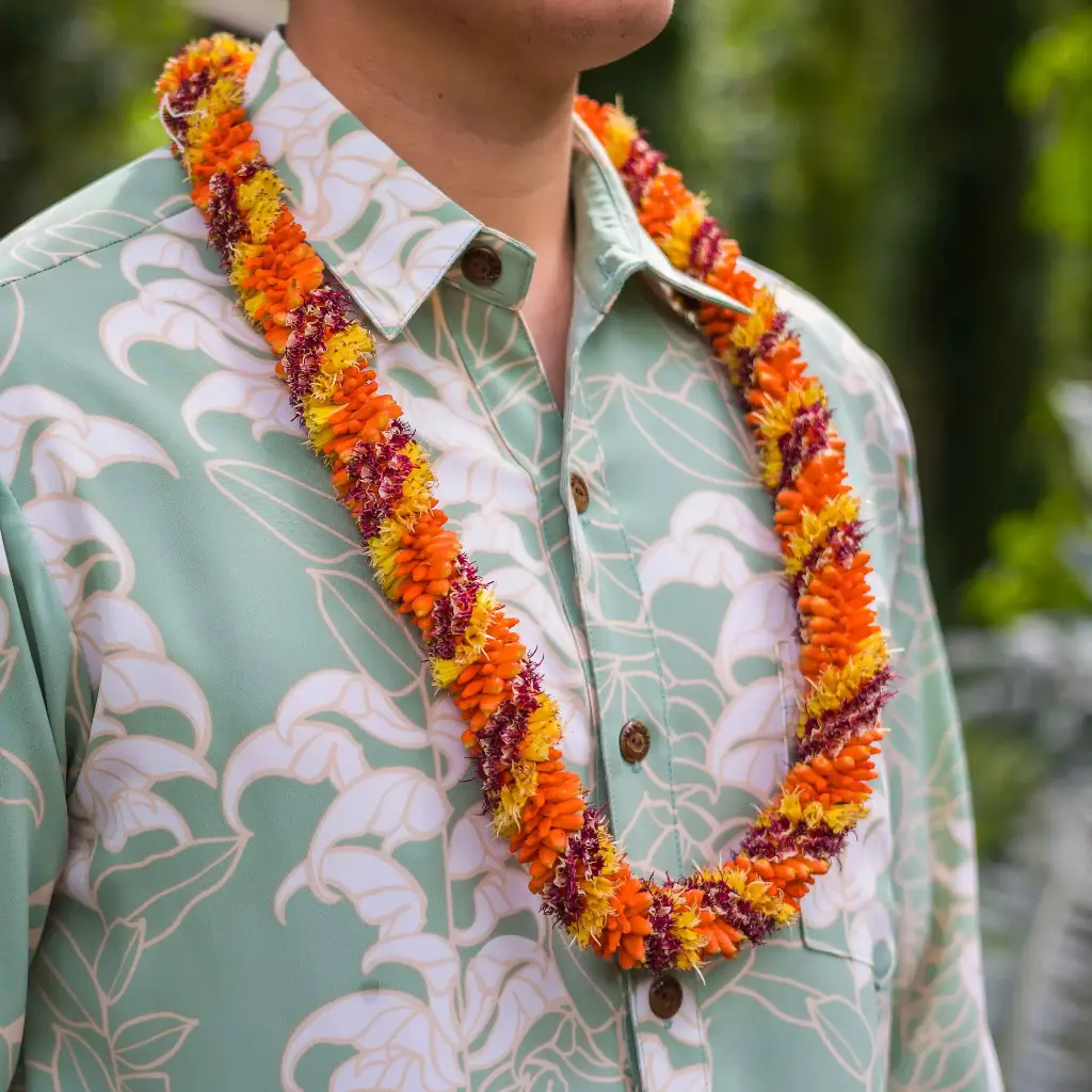 Cigar (3 Color) Lei - Long-Lasting Floral Necklace